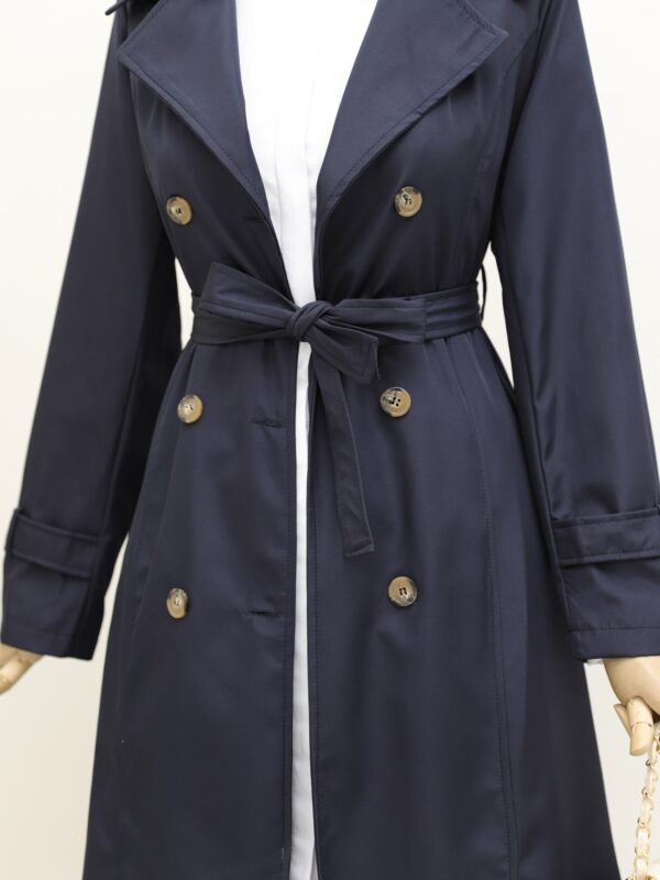 Lined-Belt-Trench-Coat-Navy-blue