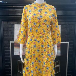 Blossom Radiance Midi Dress