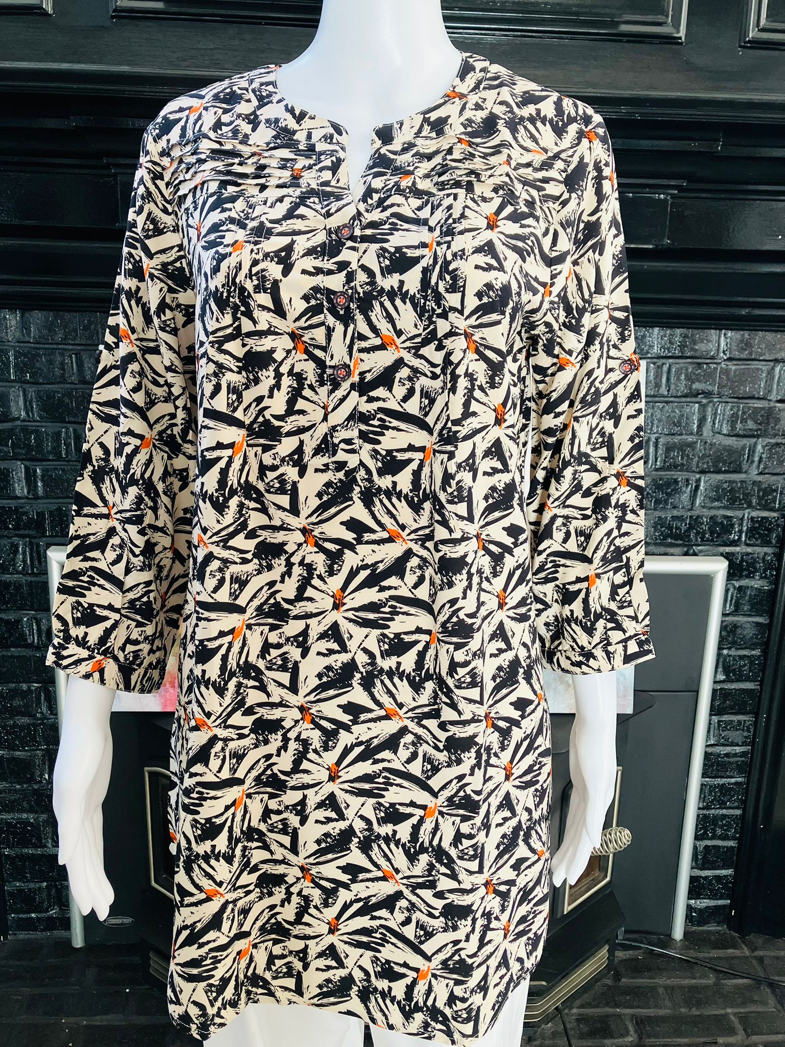 Trendy Prints Tunic Short Dress