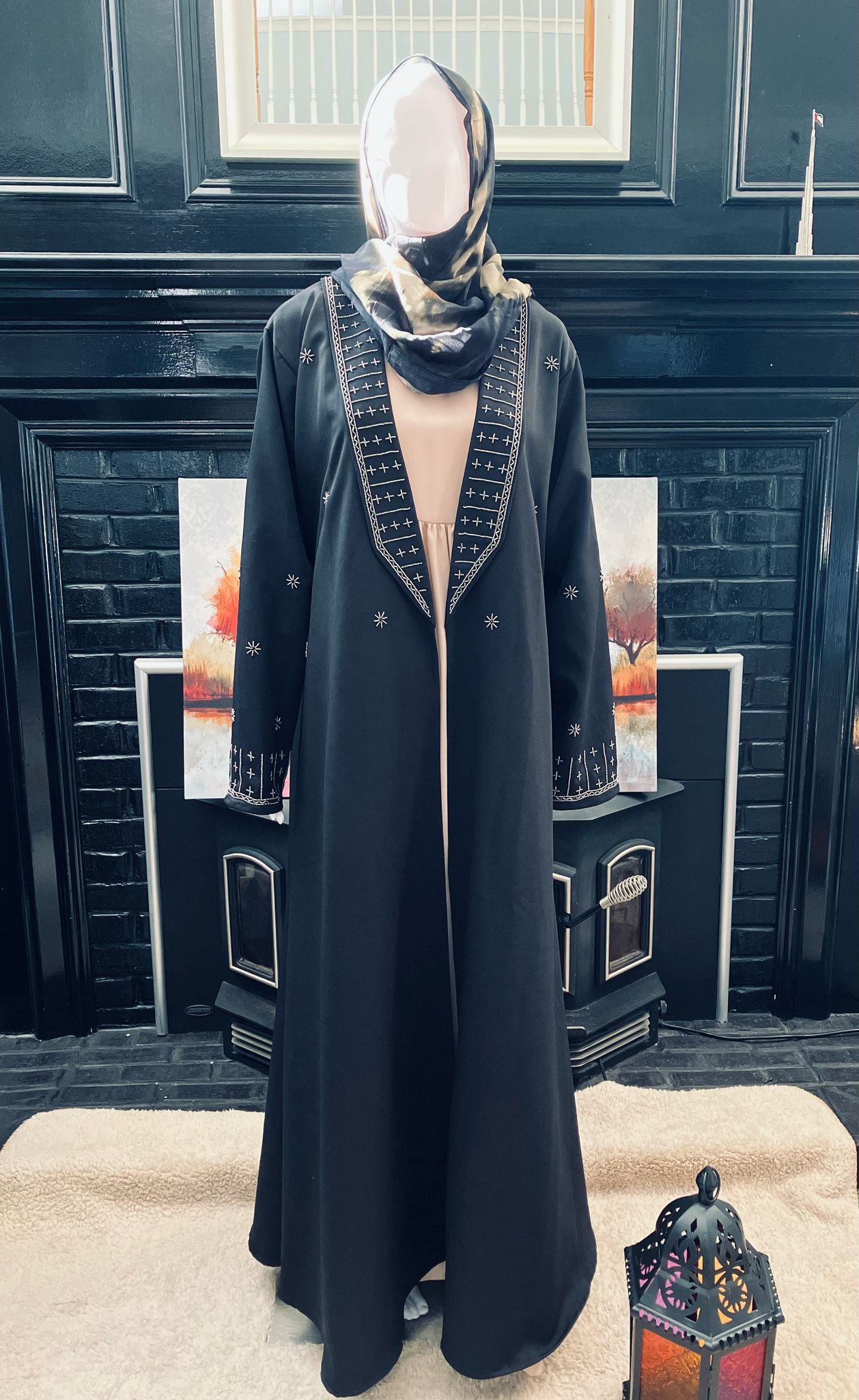 Shrug Abaya with Handwork