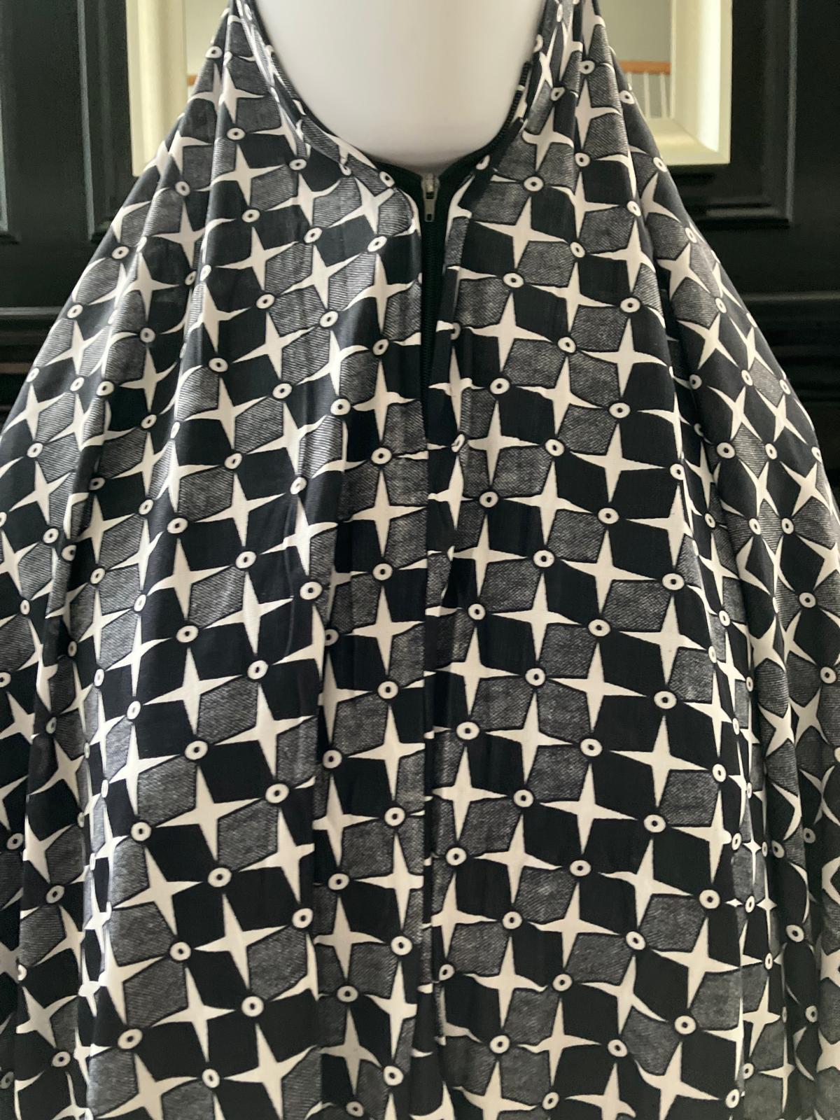 Printed Rayon Makhana with Zip, ideal head cover for Prayer / Namaz and for daily outdoor wear and Hajj/umrah